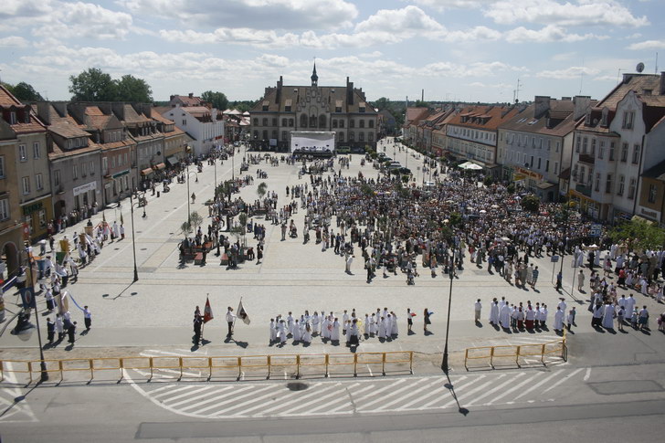 Piszanie modlili się na Placu Daszyńskiego