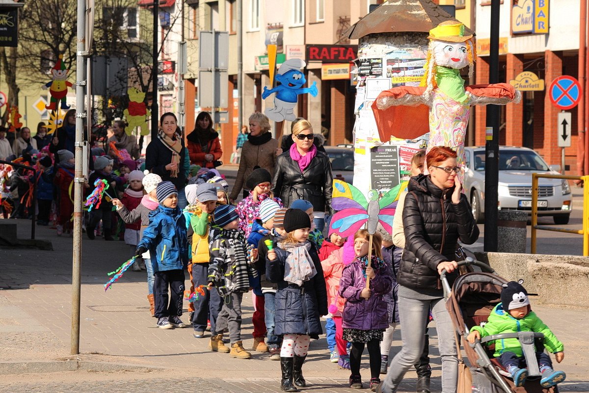 Piskie przedszkolaki powitały wiosnę