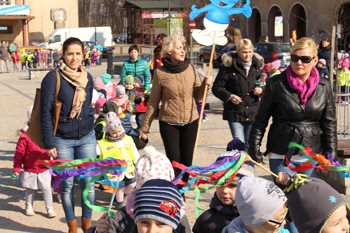 Piskie przedszkolaki powitały wiosnę