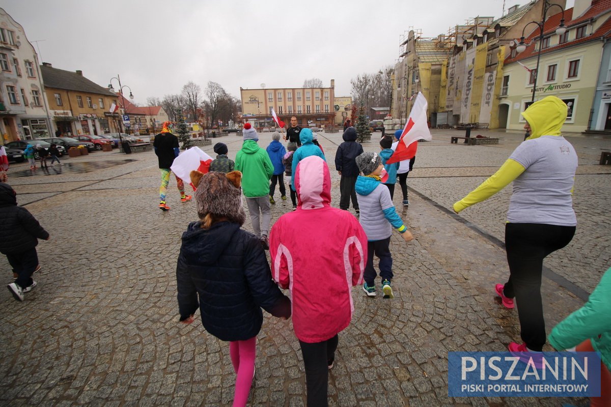 Deszczowy bieg w Święto Niepodległości