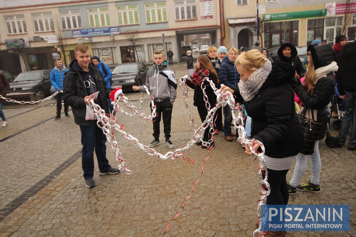 Wspólnie ubraliśmy choinkę na Placu Daszyńskiego