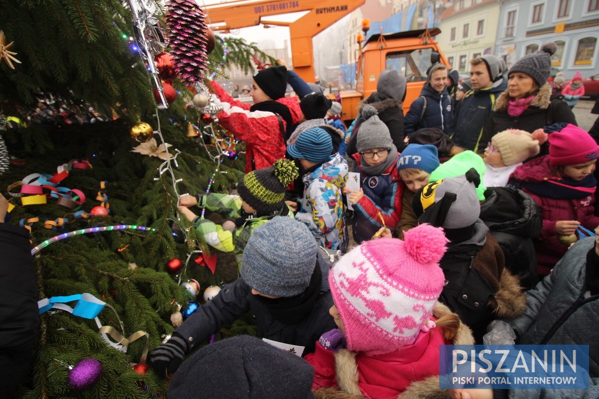 Wspólnie ubraliśmy choinkę na Placu Daszyńskiego