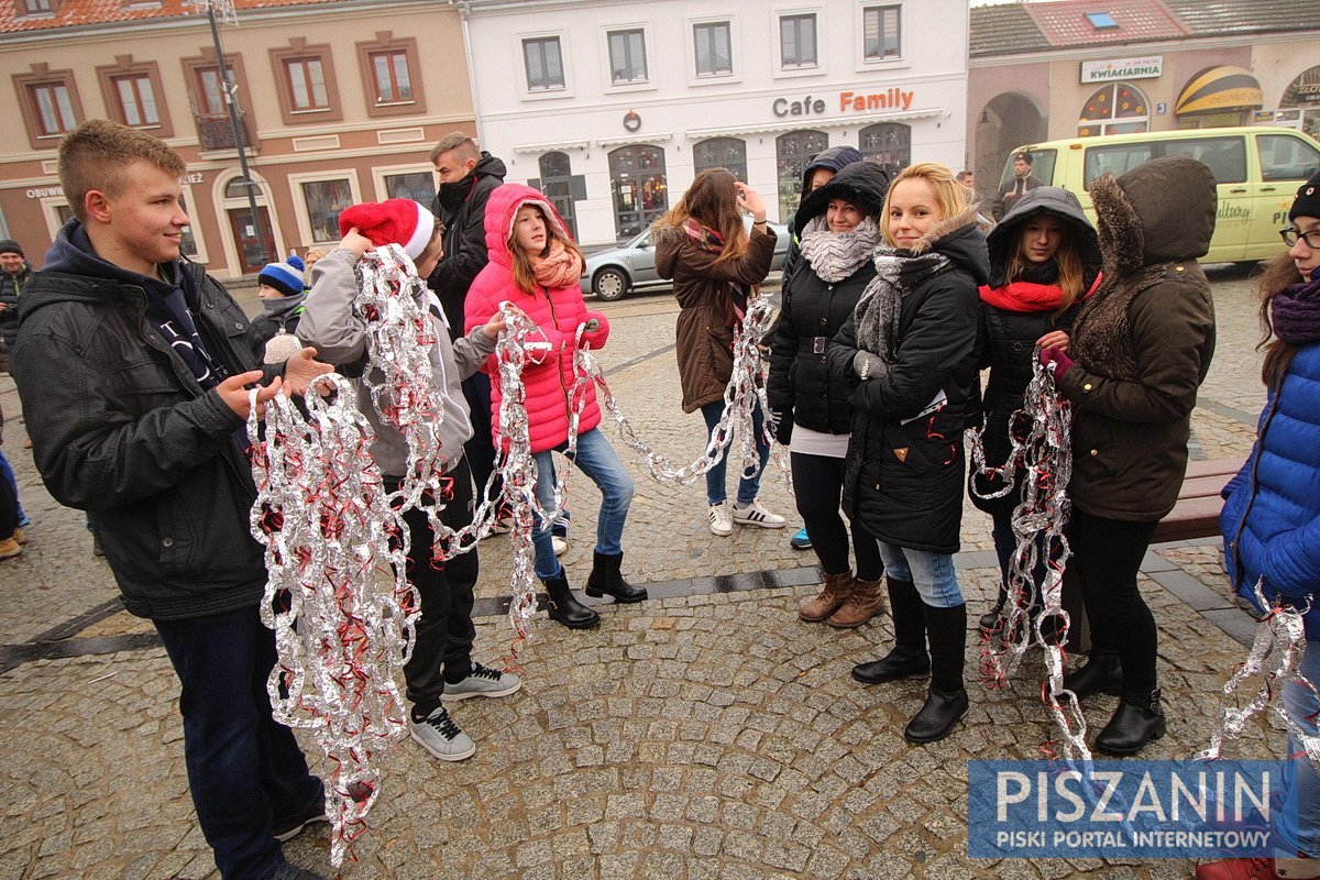 Wspólnie ubraliśmy choinkę na Placu Daszyńskiego