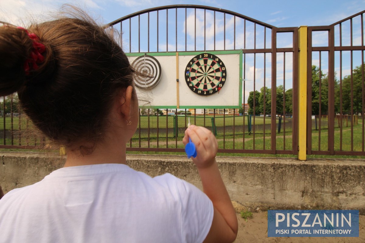 Sportowo - strażacki Dzień Dziecka w piskiej Jedynce