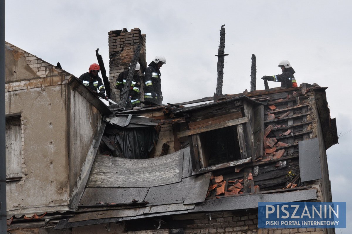 Kolejny pożar kamienicy przy ul. Rybackiej