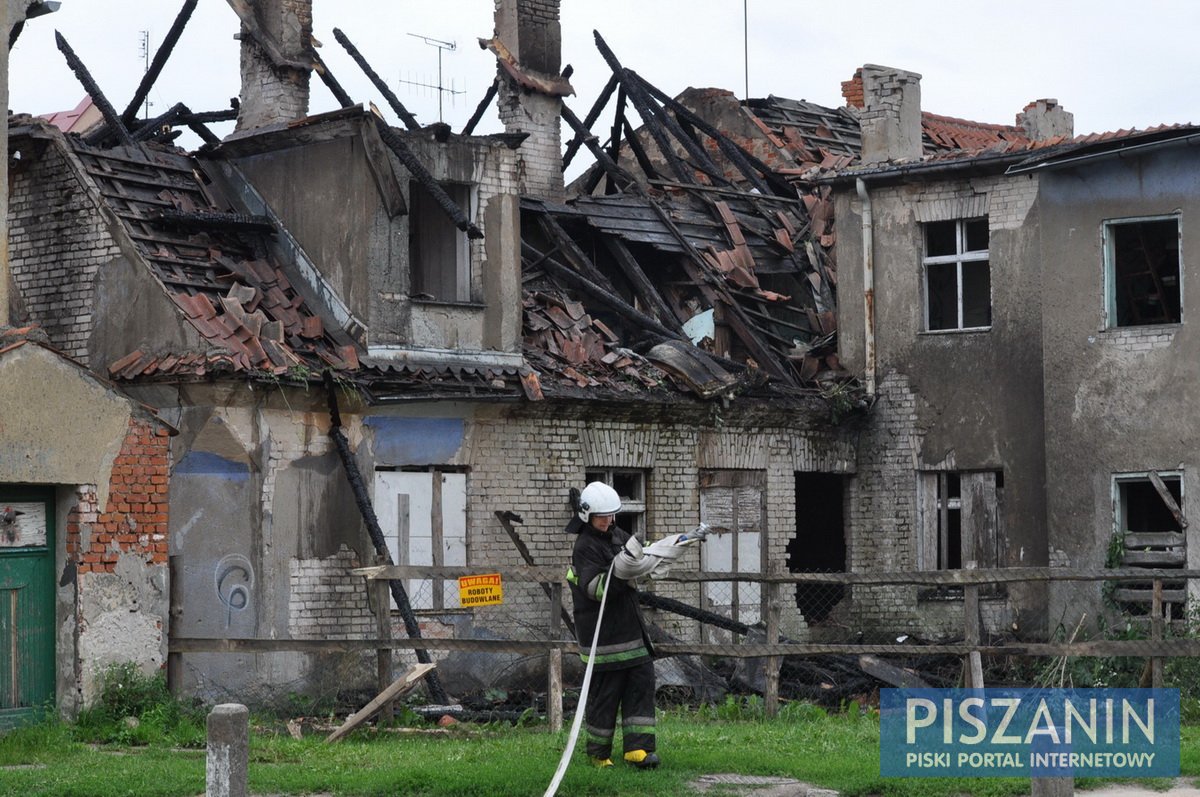 Kolejny pożar kamienicy przy ul. Rybackiej