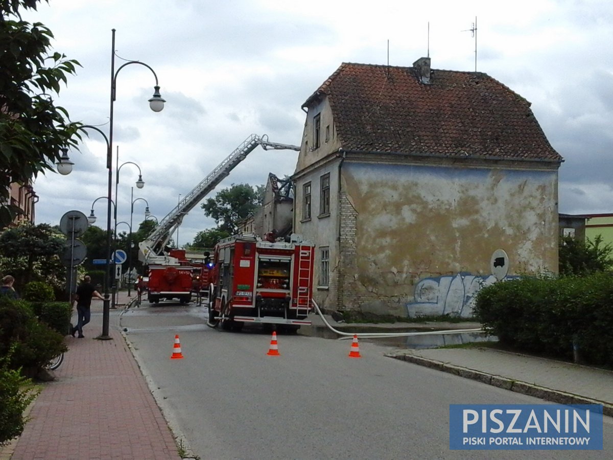 Kolejny pożar kamienicy przy ul. Rybackiej