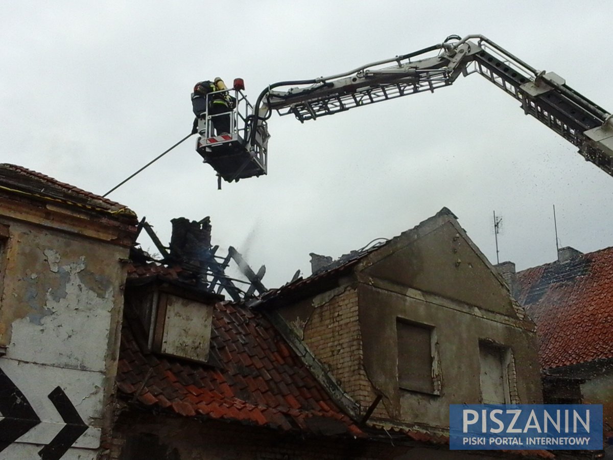 Kolejny pożar kamienicy przy ul. Rybackiej