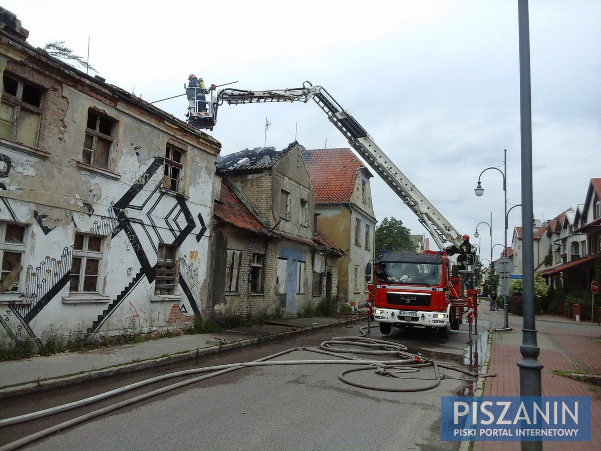 Kolejny pożar kamienicy przy ul. Rybackiej