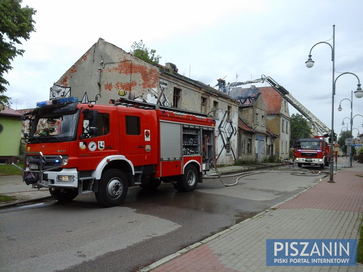 Kolejny pożar kamienicy przy ul. Rybackiej