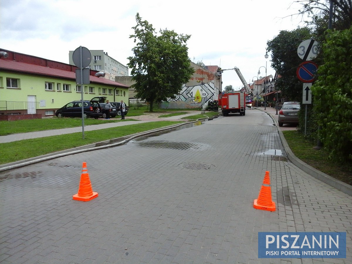 Kolejny pożar kamienicy przy ul. Rybackiej