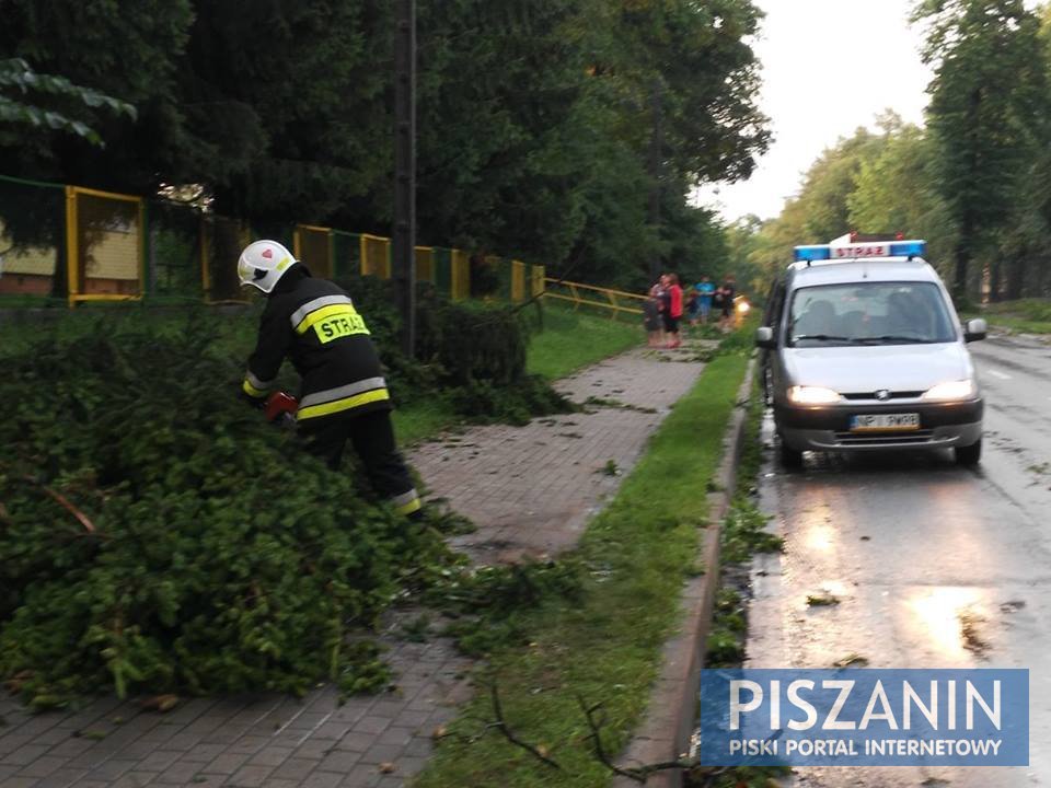 Nad Orzyszem przeszła nawałnica