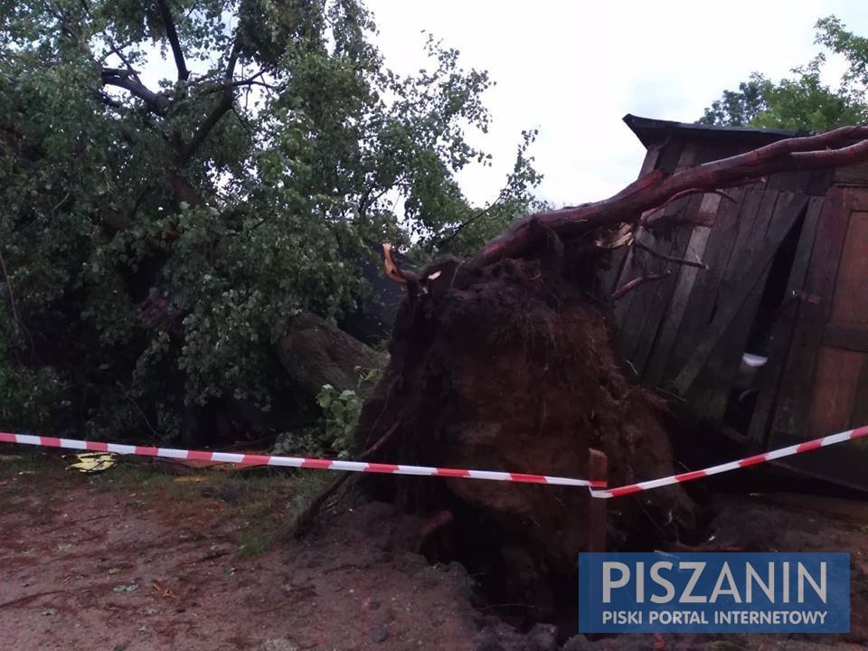 Nad Orzyszem przeszła nawałnica