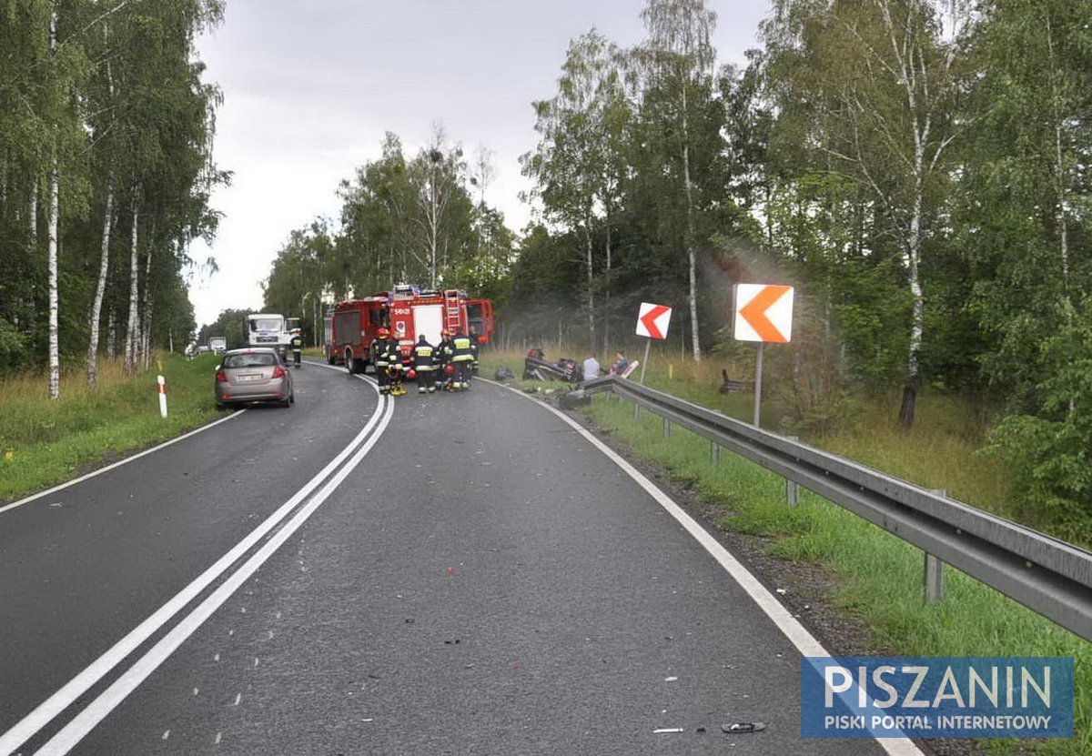 Dwa poważne wypadki jednego dnia. Pięć osób rannych