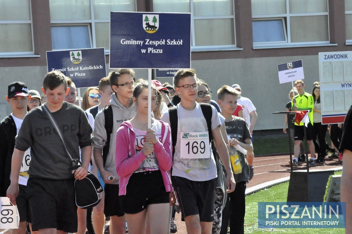 Zawody lekkoatletyczne gimnazjalistów - galeria zdjęć