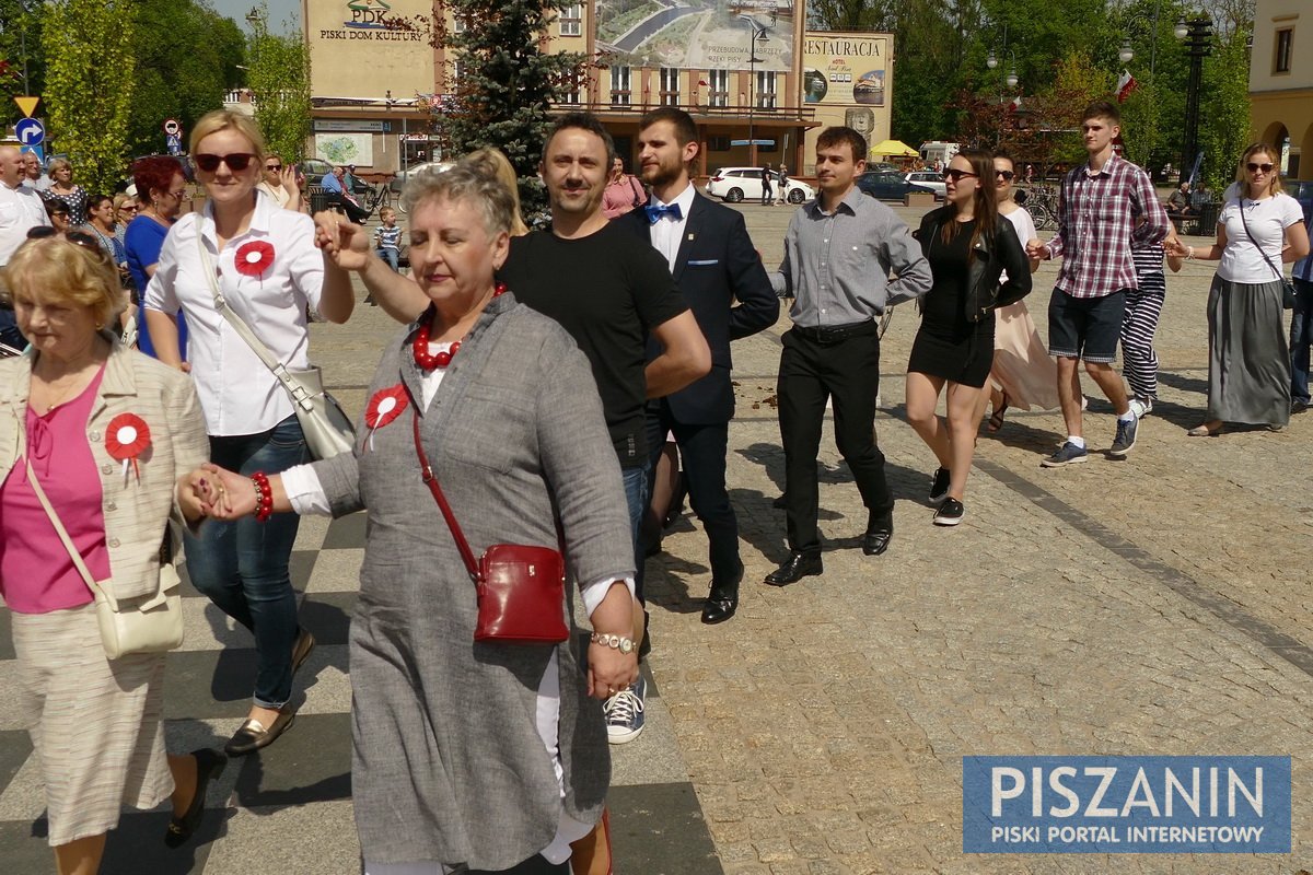 Słoneczny Polonez na Placu Daszyńskiego