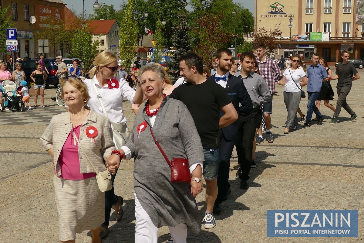 Słoneczny Polonez na Placu Daszyńskiego
