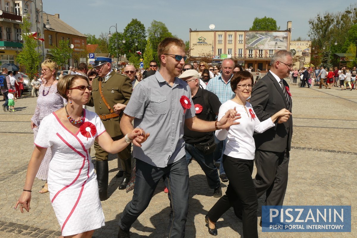 Słoneczny Polonez na Placu Daszyńskiego