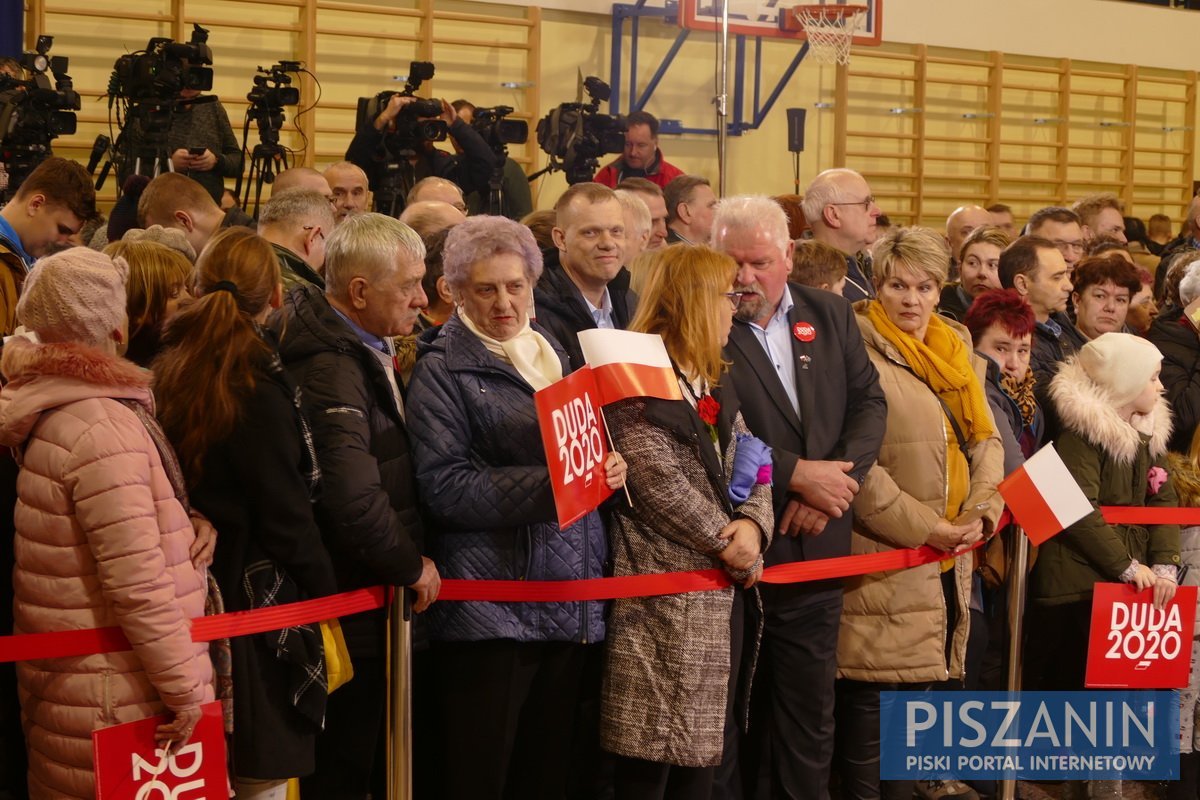 Prezydent Polski Andrzej Duda odwiedził Pisz - posłuchaj audio