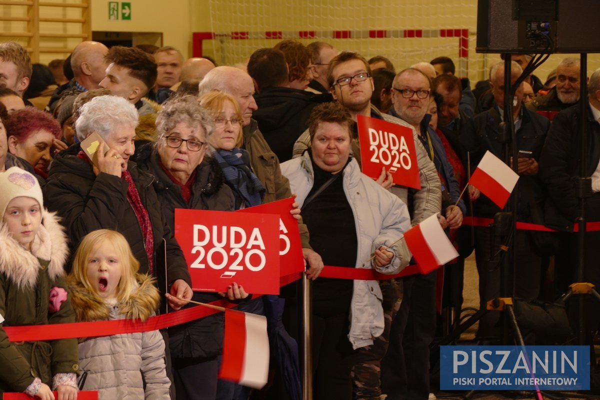 Prezydent Polski Andrzej Duda odwiedził Pisz - posłuchaj audio