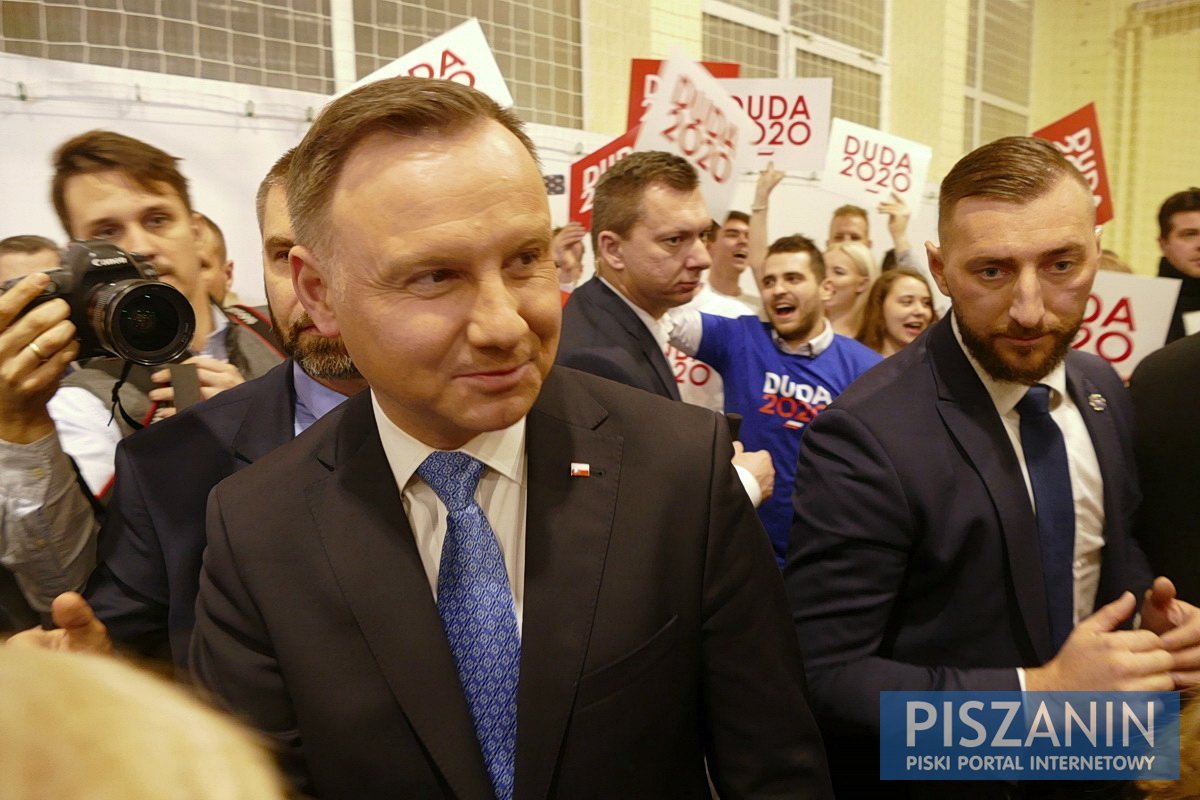 Prezydent Polski Andrzej Duda odwiedził Pisz - posłuchaj audio