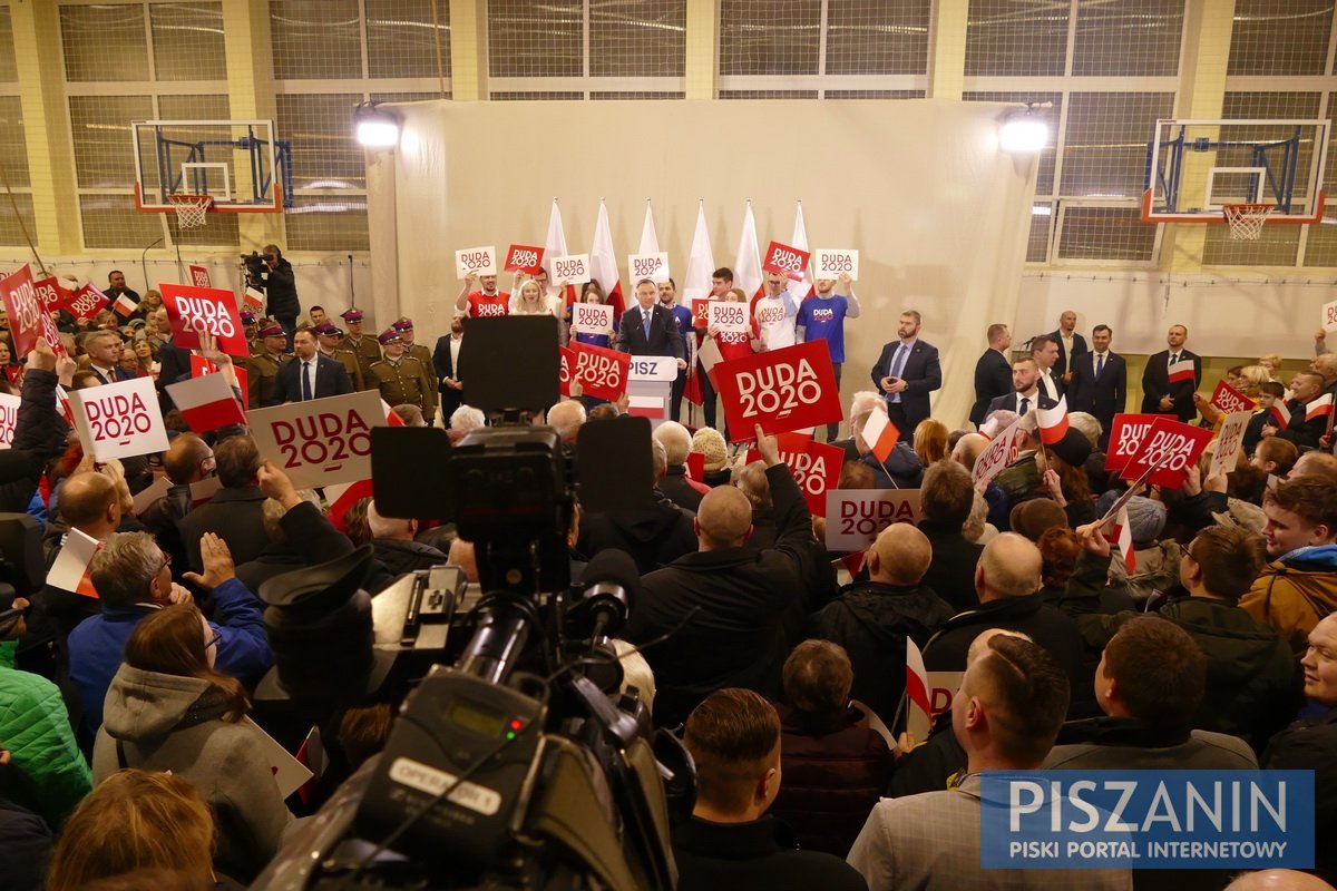 Prezydent Polski Andrzej Duda odwiedził Pisz - posłuchaj audio