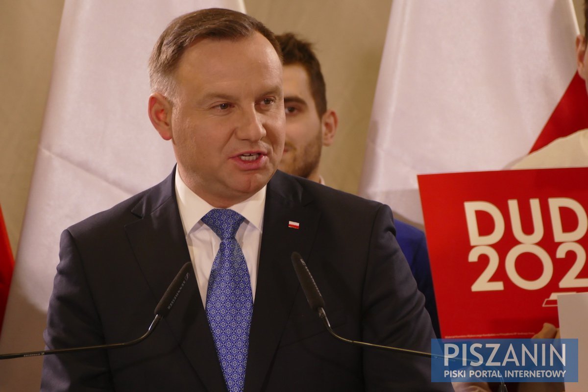 Prezydent Polski Andrzej Duda odwiedził Pisz - posłuchaj audio