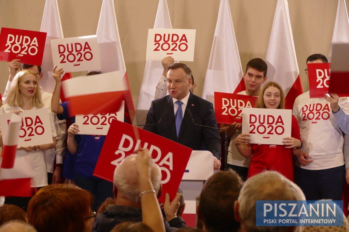 Prezydent Polski Andrzej Duda odwiedził Pisz - posłuchaj audio