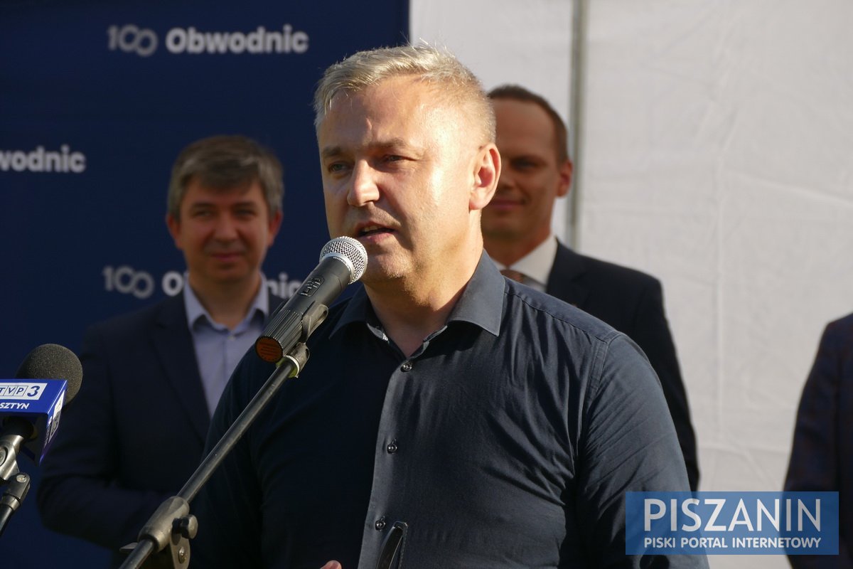 Wiceminister Infrastruktury zatwierdził plan inwestycyjny Obwodnicy Pisza