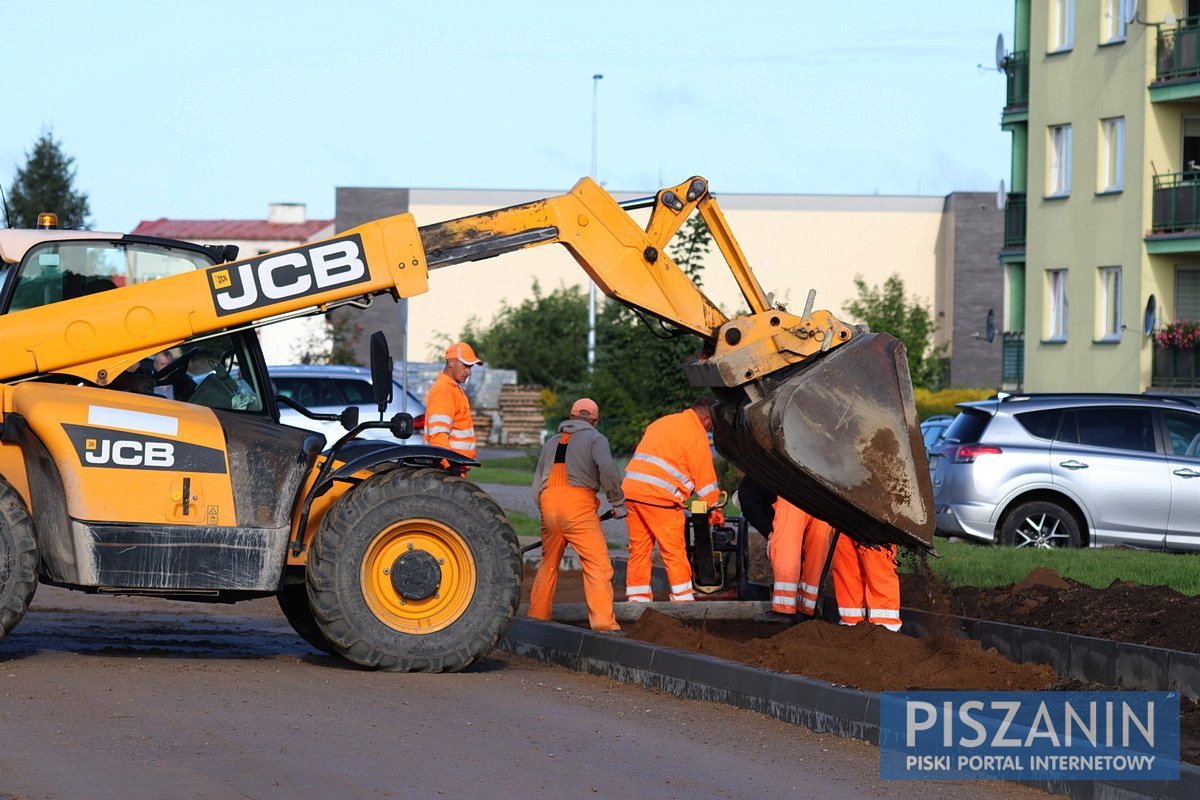 Trwa przebudowa ulicy Wołodyjowskiego na Osiedlu Wschód