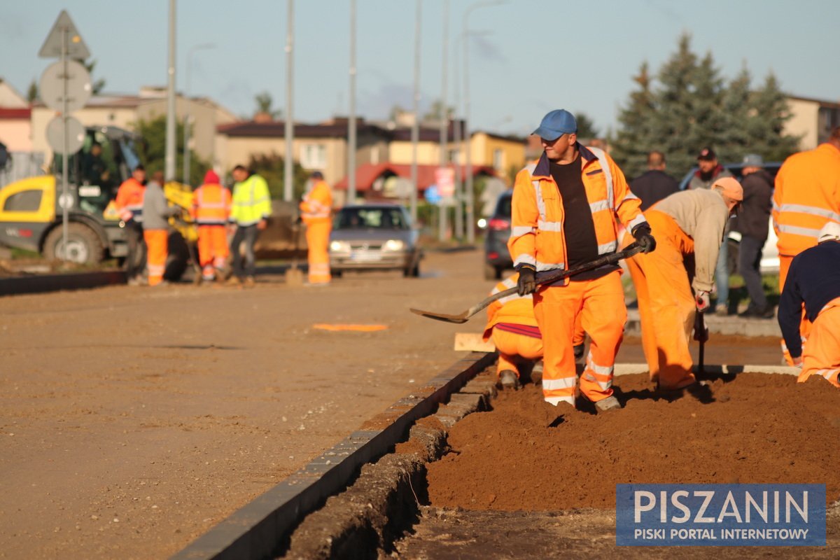 Trwa przebudowa ulicy Wołodyjowskiego na Osiedlu Wschód