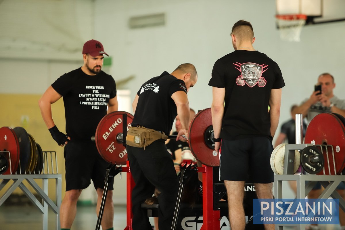 I Otwarte Zawody w Wyciskaniu Sztangi Leżąc o Puchar Burmistrza Pisza