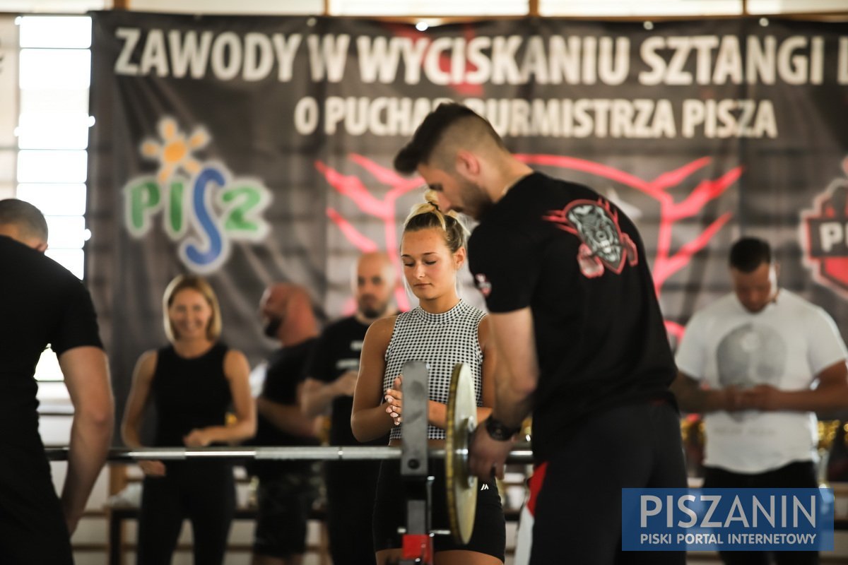 I Otwarte Zawody w Wyciskaniu Sztangi Leżąc o Puchar Burmistrza Pisza