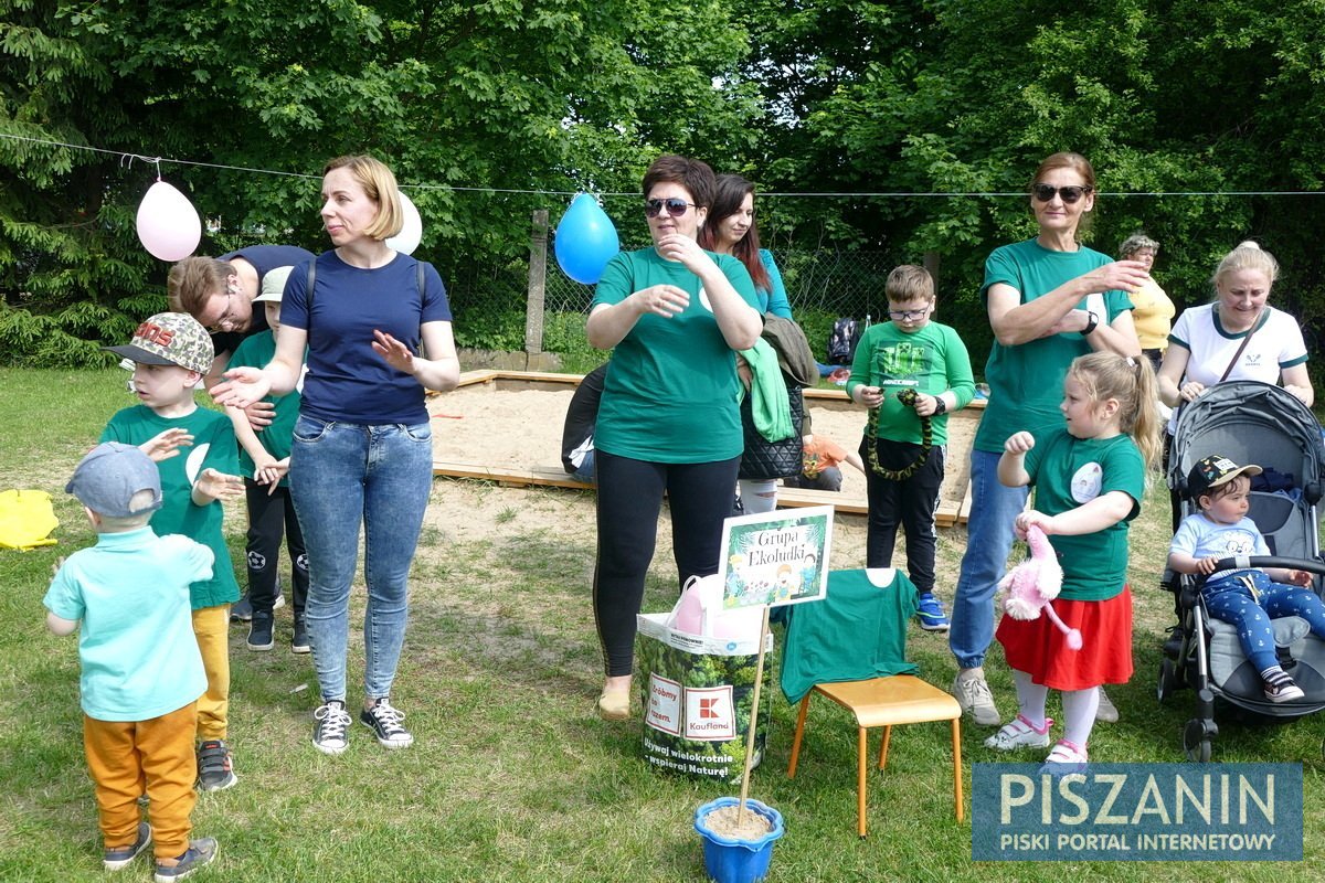 Przedszkolny piknik rodzinny. Było słonecznie, kolorowo i radośnie