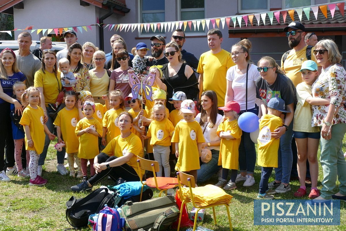 Przedszkolny piknik rodzinny. Było słonecznie, kolorowo i radośnie