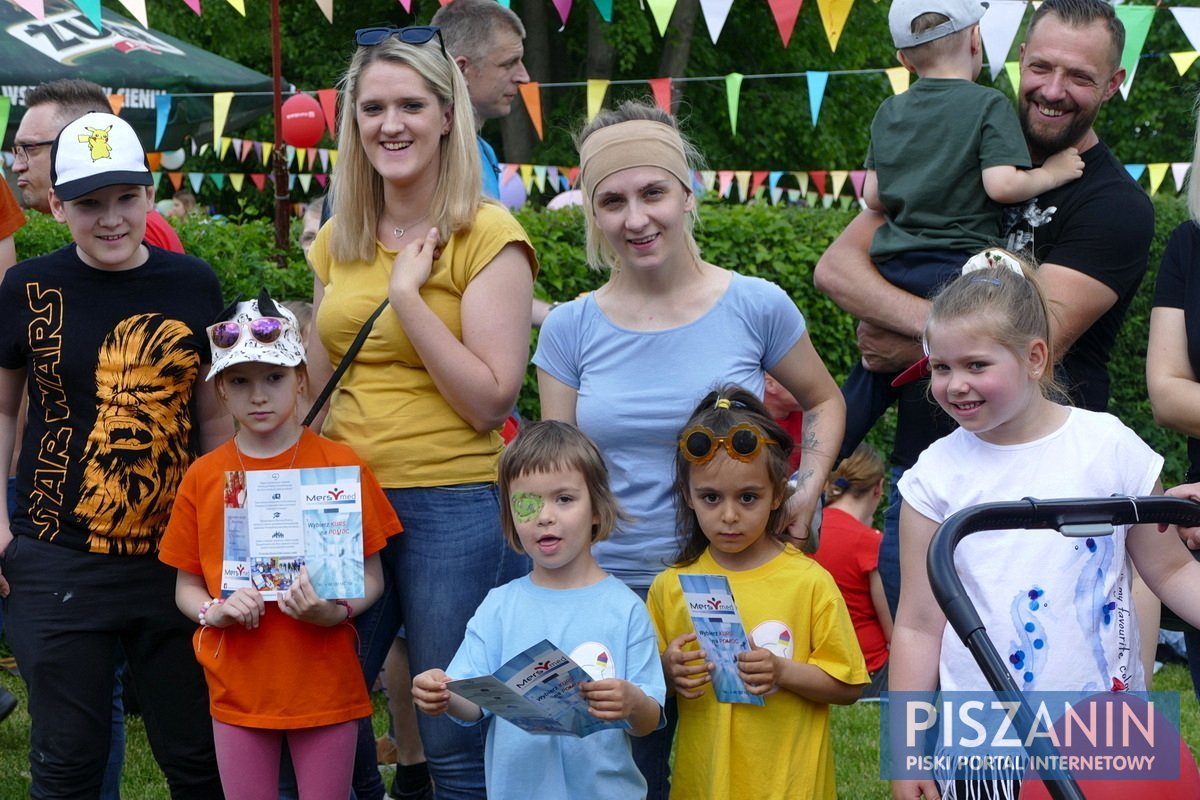 Przedszkolny piknik rodzinny. Było słonecznie, kolorowo i radośnie