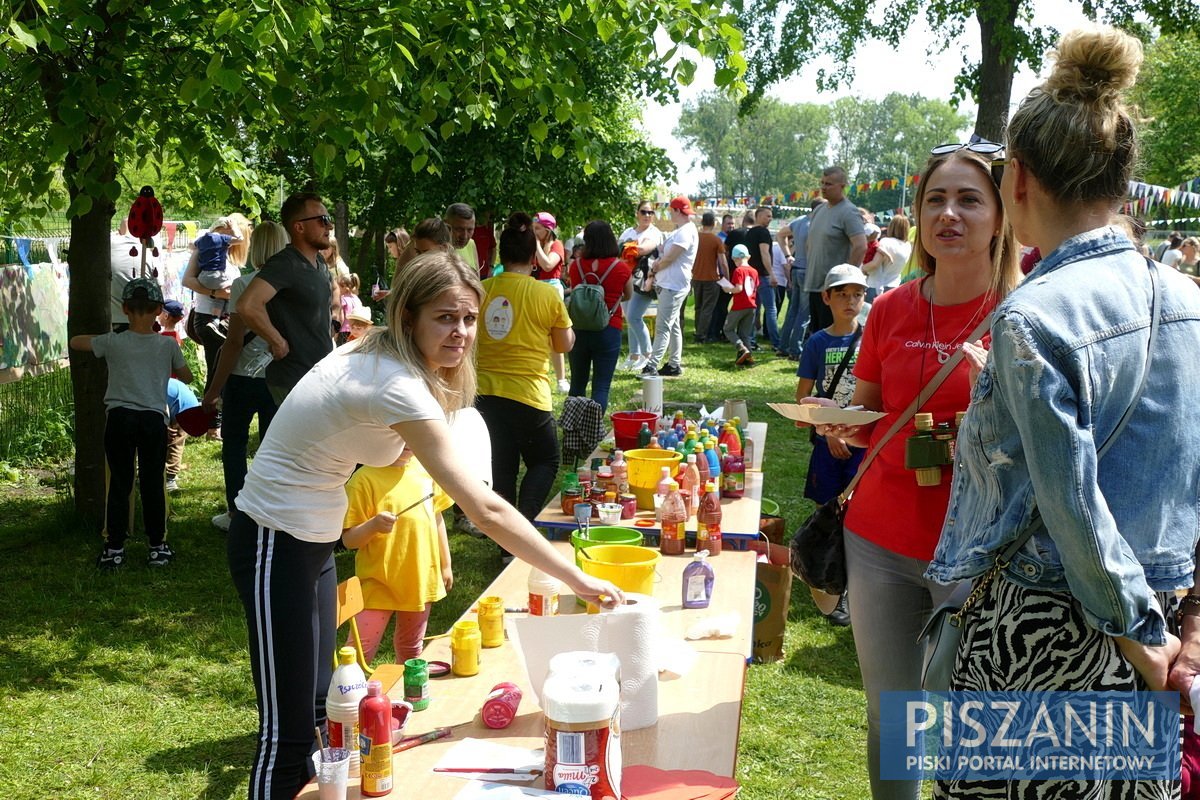 Przedszkolny piknik rodzinny. Było słonecznie, kolorowo i radośnie