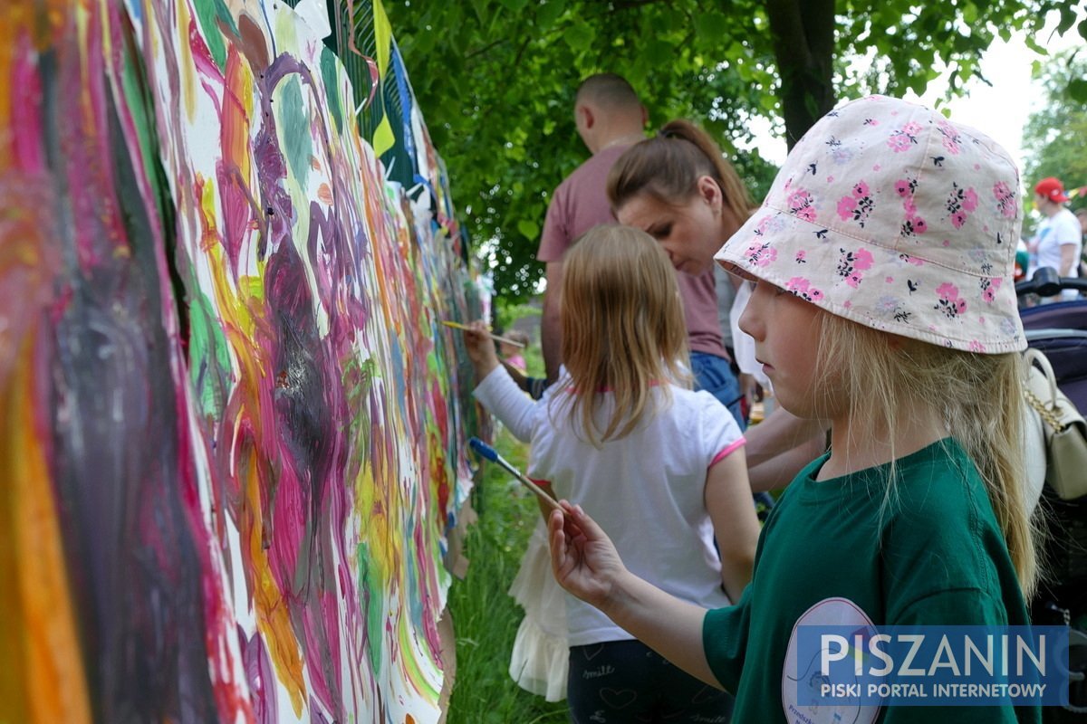 Przedszkolny piknik rodzinny. Było słonecznie, kolorowo i radośnie