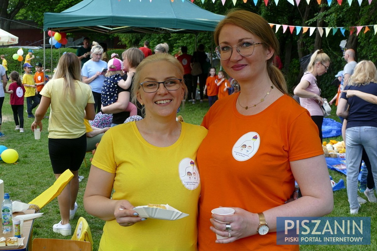 Przedszkolny piknik rodzinny. Było słonecznie, kolorowo i radośnie