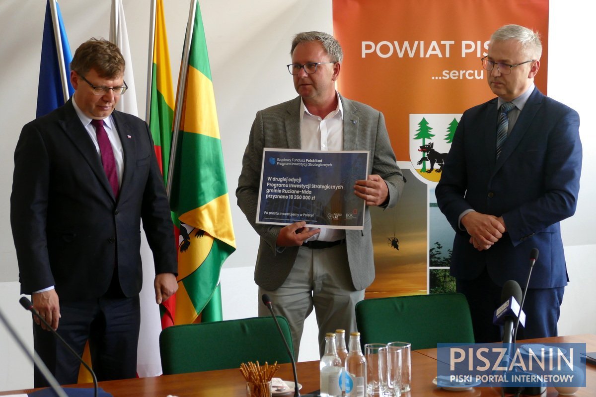 Prawie 50 milionów na inwestycje dla samorządów powiatu piskiego