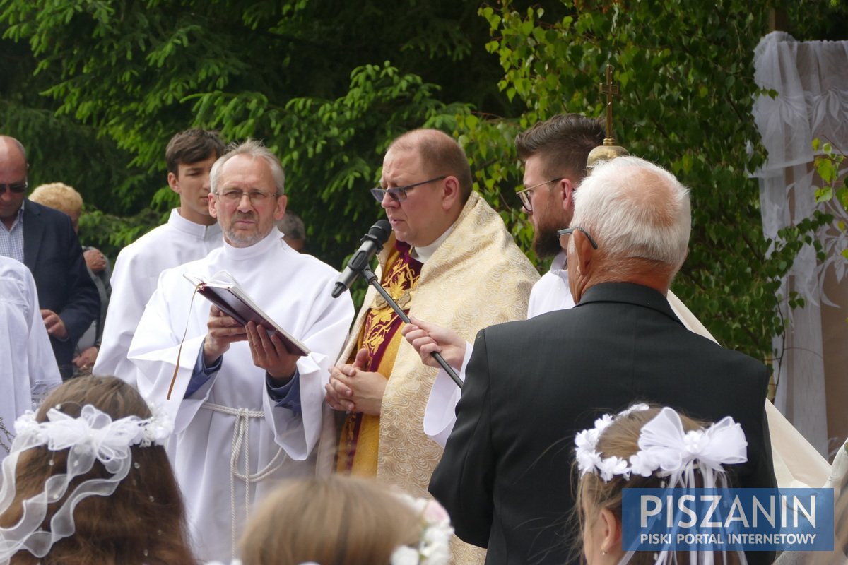 Boże Ciało - uroczysta procesja w Kociołku Szlacheckim