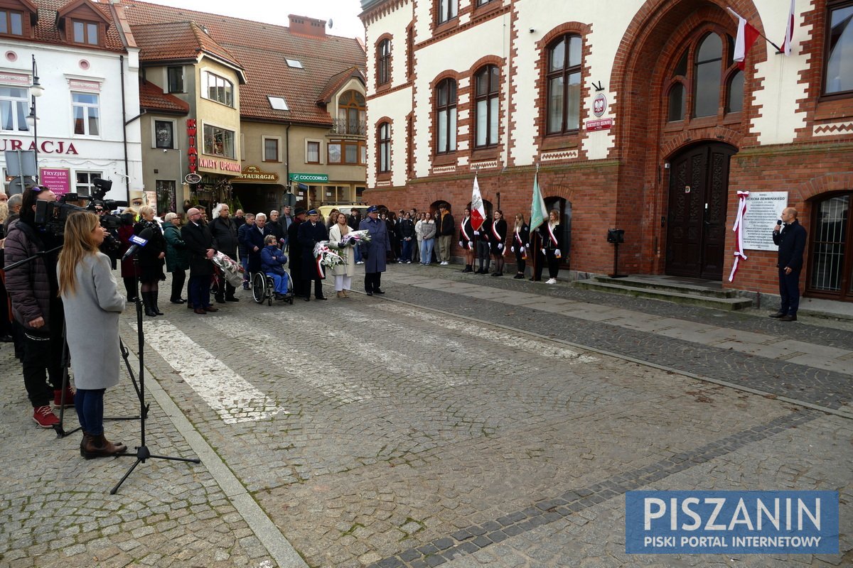 Odsłonięto tablicę upamiętniającą Wojciecha Ziembińskiego