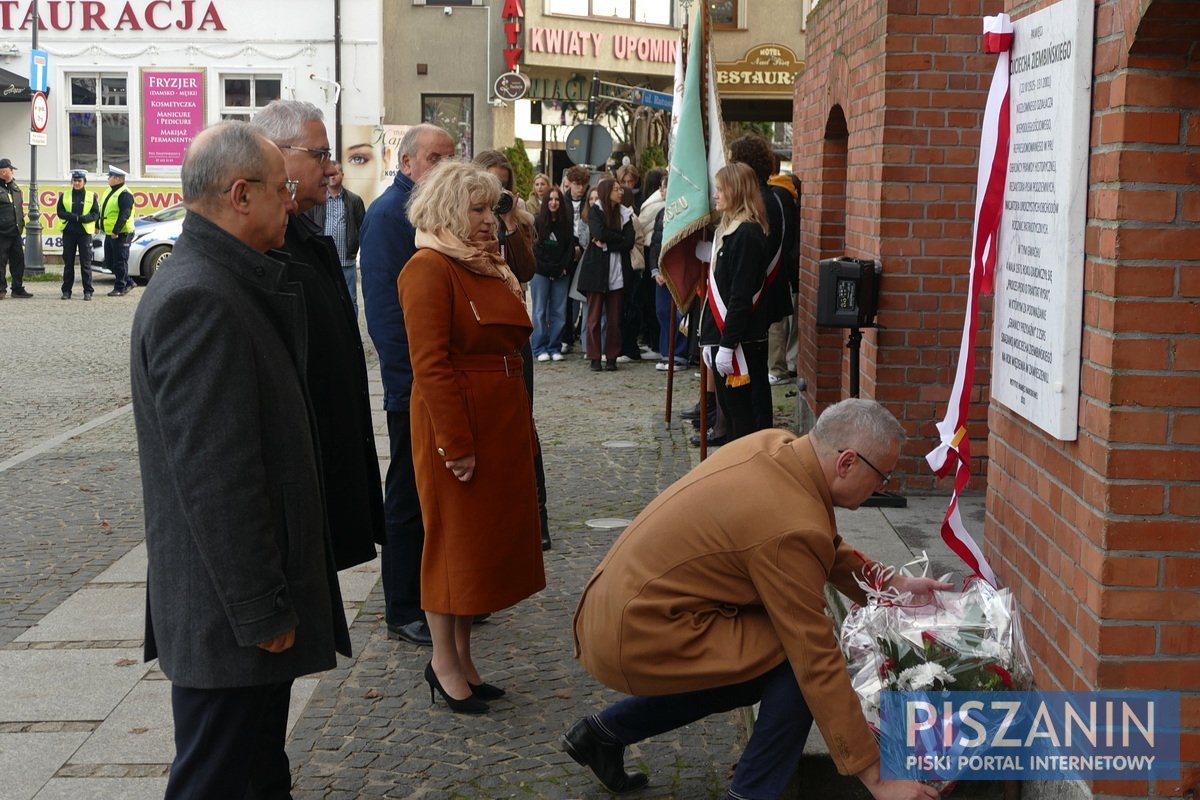 Odsłonięto tablicę upamiętniającą Wojciecha Ziembińskiego