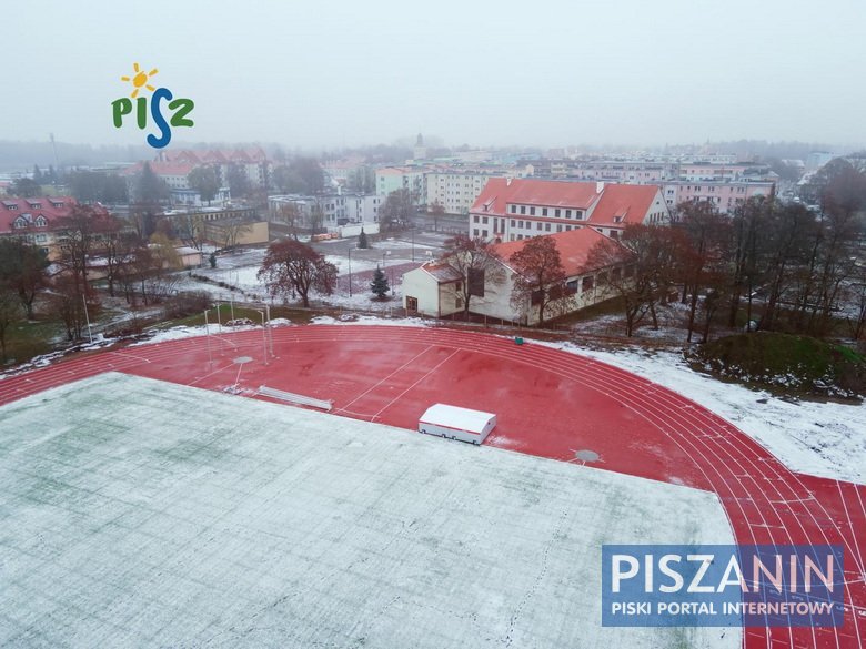 Modernizowany stadion z lotu ptaka