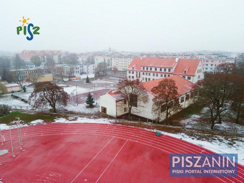 Modernizowany stadion z lotu ptaka