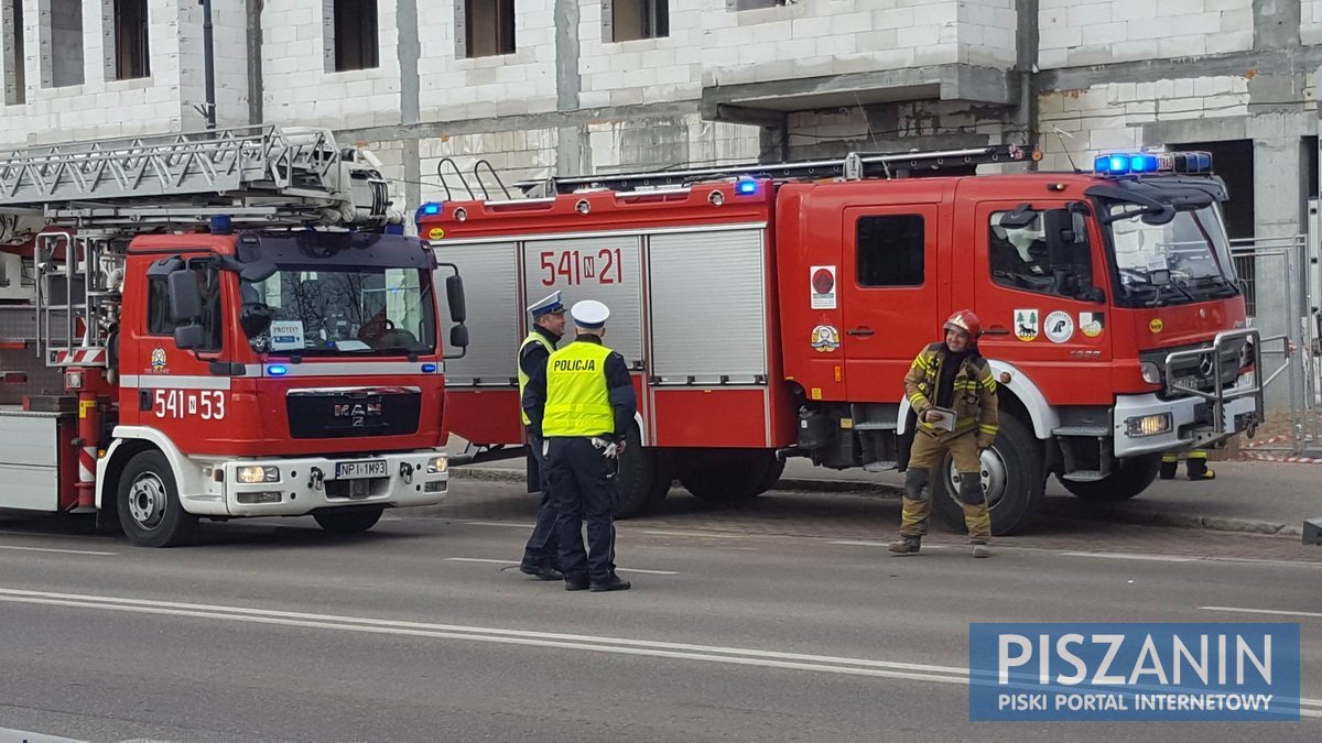 Wypadek na budowie PDK. Zawaliła się konstrukcja pod wylewanym stropem