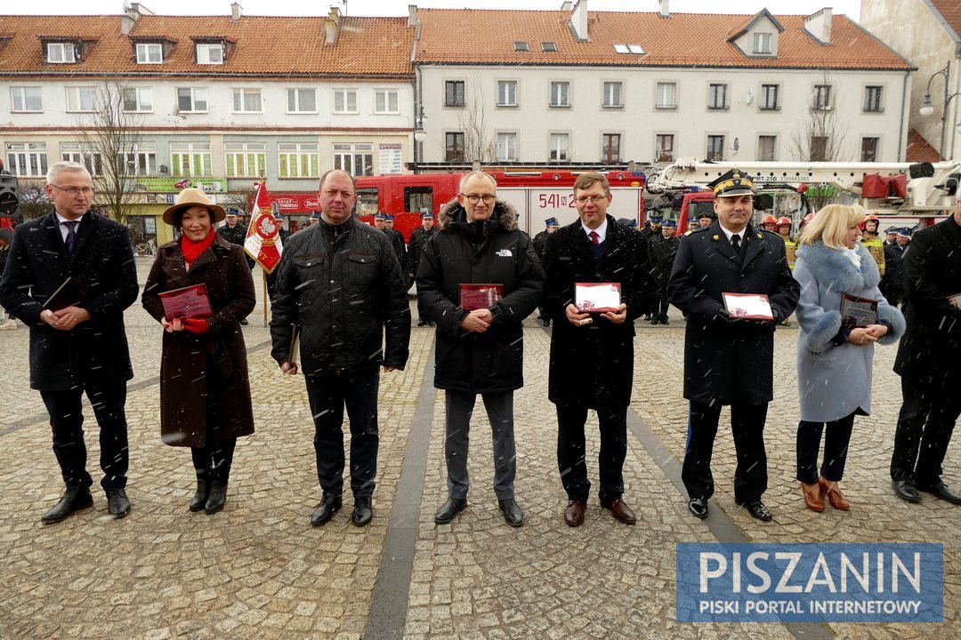 Jednostce Ratowniczo - Gaśniczej w Piszu przekazano nowy wóz za 1,25 miliona złotych