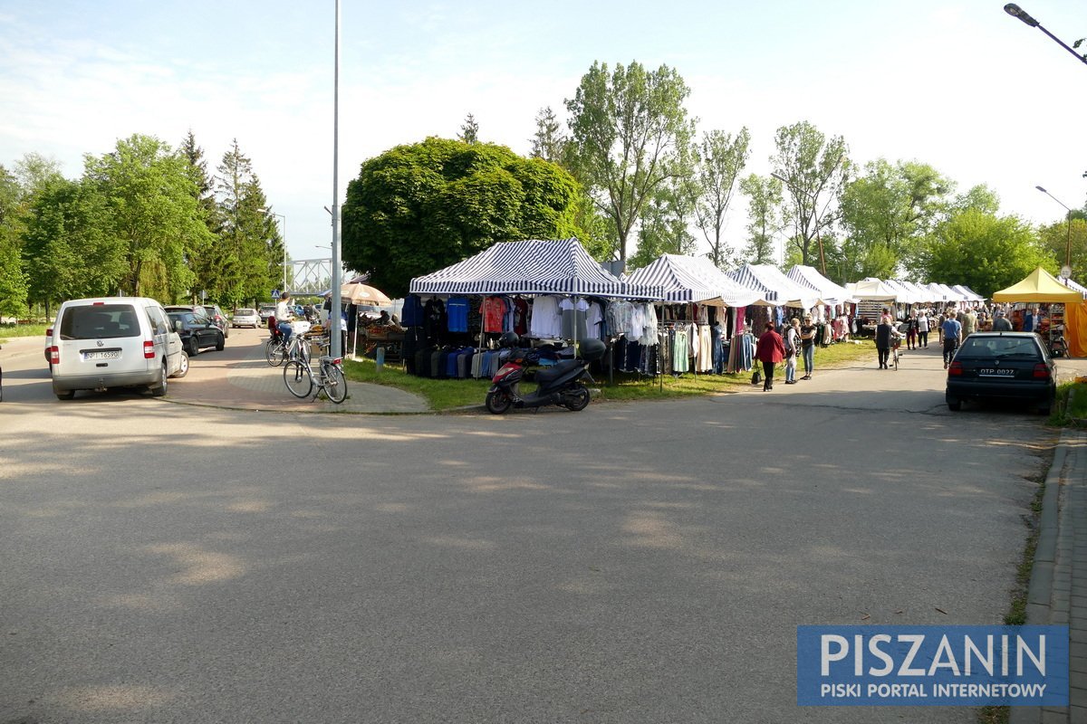 Targowisko tymczasowo przeniesione na Targową