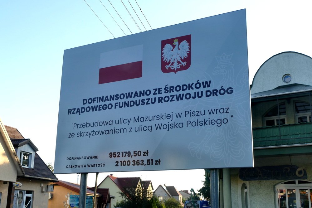 Ruszyła budowa ronda Mazurska - Wojska Polskiego - Sikorskiego