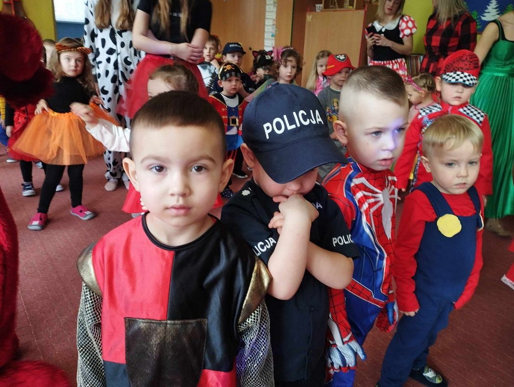 Tam, gdzie Spiderman spotka drugiego. Bal Karnawałowy w piskim przedszkolu